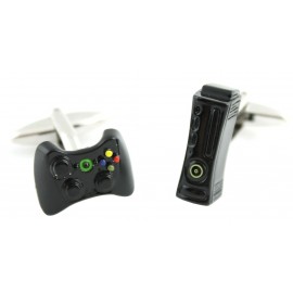 Black Xbox 360 Cufflinks