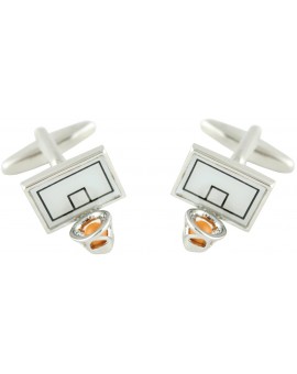 Basketball Backboard Cufflinks 
