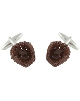 Baseball Glove Cufflinks 
