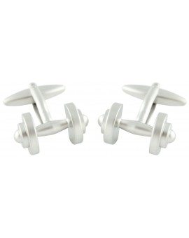 Dumbbells Cufflinks 