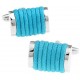 Turquoise Rope Cufflinks