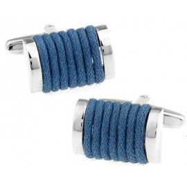 Blue Rope Cufflinks