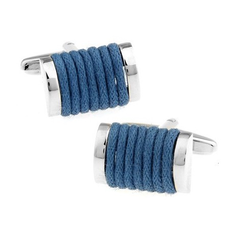 Blue Rope Cufflinks