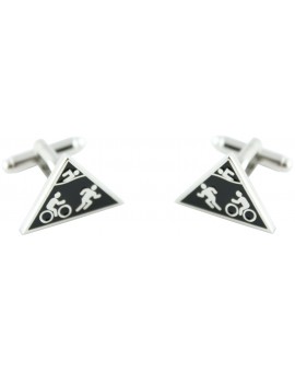Triathlon Cufflinks 