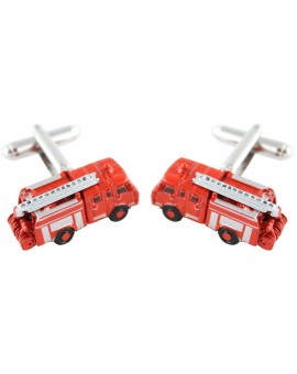 Fire Truck Cufflinks 