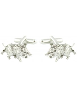 Wild Boar Cufflinks 