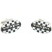 Vespa Checkered Flag Cufflinks 