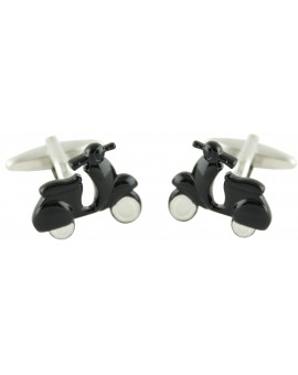 Gemelos Scooter Negra