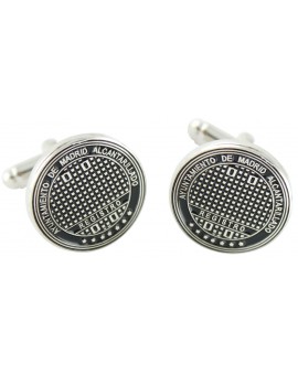 Madrid Sewer Cover Cufflinks 