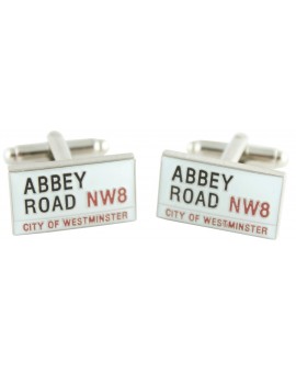 Abbey Road Sign Cufflinks 
