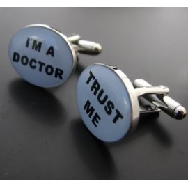 I´m a Doctor, Trust Me Cufflinks 