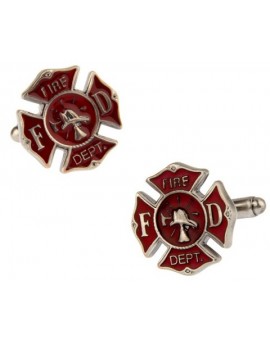 Gemelos Escudo de Bomberos