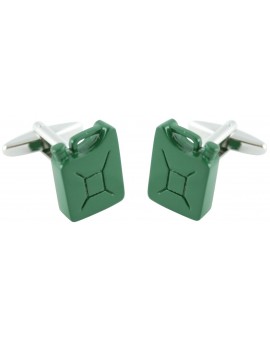 Military Gas Can Cufflinks