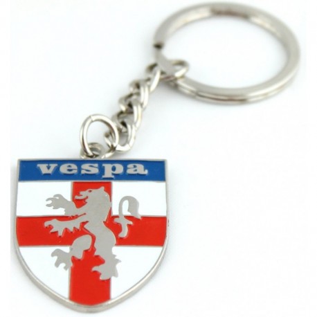Vespa Logo Keychain