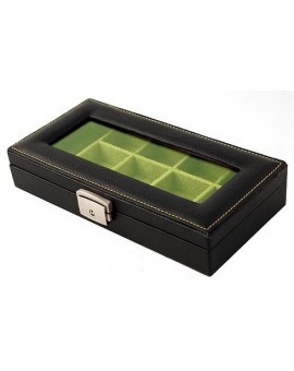 Leder-Manschettenknopfbox 13-P Großhandel