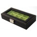Leather 12-P Cufflink Case  