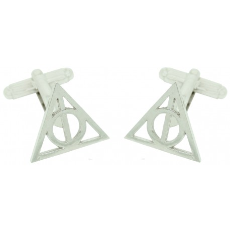 Harry Potter and the Deathly Hallows Symbol Cufflinks