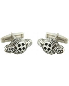 Sterling Silver Bullfighter Hat Cufflinks