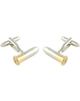 Rifle Bullet Cufflinks 