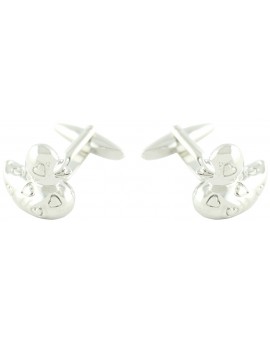Silver Duck Cufflinks 