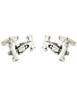 Sterling Silver Formula 1 Cufflinks 