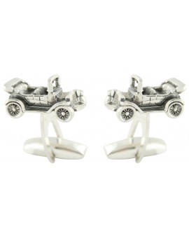 Sterling Silver Classic Car Cufflinks 
