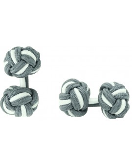 Gemelos Bola Elástico Gris y Blanco