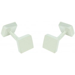Sterling Silver Double Square Cufflinks 