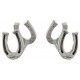 Sterling Silver Horse Shoes Cufflinks