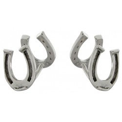 Sterling Silver Horse Shoes Cufflinks