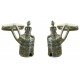 Sterling Silver The Gold Tower Cufflinks
