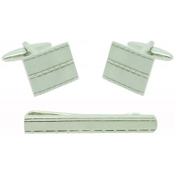 Wholesale Rectangles Cufflinks and Tie Bar 