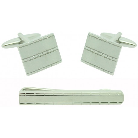 Wholesale Rectangles Cufflinks and Tie Bar 