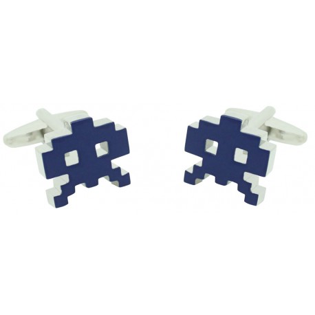 Gemelos camisa Space Invaders Azul al por mayor 