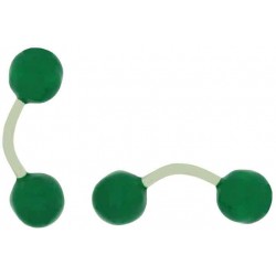 Green Ball Cufflinks