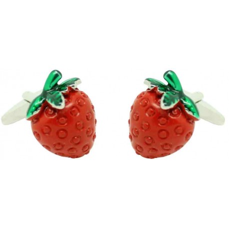 Wholesale Strawberry Cufflinks