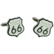 Route 66 Sign Cufflinks