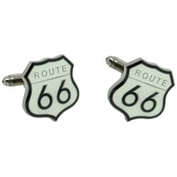 Route 66 Sign Cufflinks