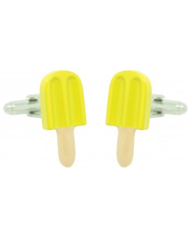 Lemon Ice Lolly Cufflinks 