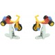 Multicolor Tricycle Cufflinks