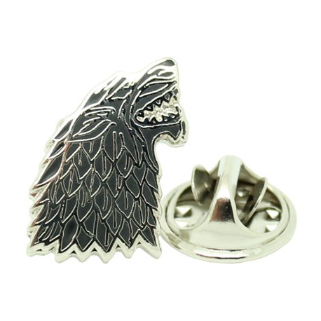 Game of Thrones Stark House Wolf Pin