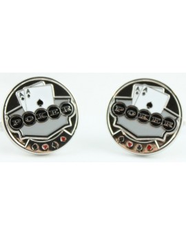 Poker Cufflinks 