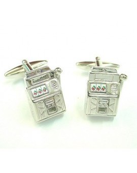 Casino Machine Cufflinks 