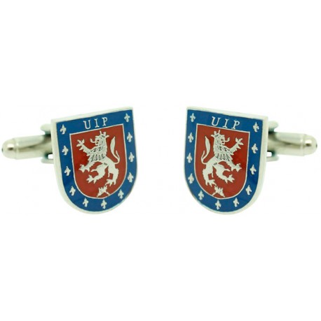 Cufflinks Coat of Arms Police Intervention Spain