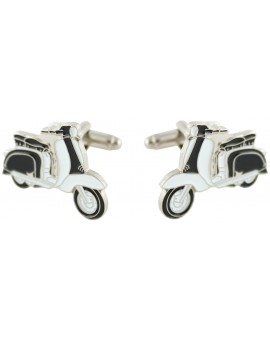 Black Vespa Cufflinks 