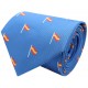 corbata españa bandera mástil azul claro
