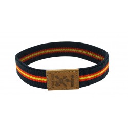 Bracelet with elastic Spain flag blue - Legion wholesale