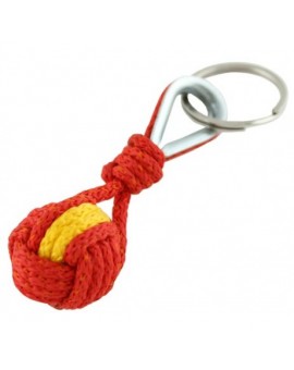 Spanish Flag Rope Keychain
