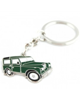 Green Jeep Keychain
