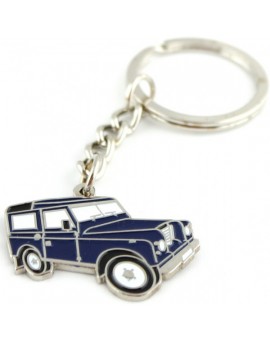 Blue Jeep Keychain
